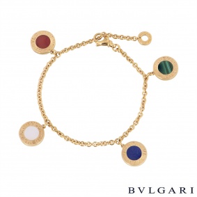 Bvlgari Rose Gold Multi-Gem Bvlgari Bvlgari Bracelet Bvlgari Rose Gold Multi-Gem Bvlgari Bvlgari Bracelet
